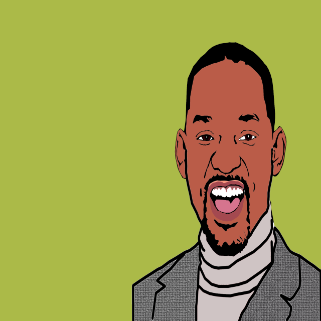 Dessin cartoon de Will  Smith